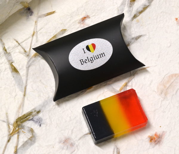 I love Belgium soap rectangular